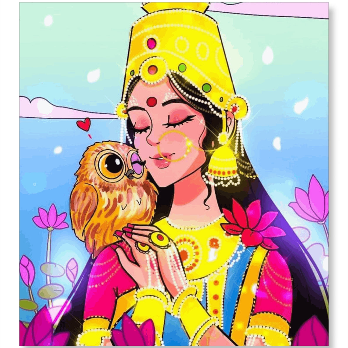 Padmaja with Uluka - Lakshmiji