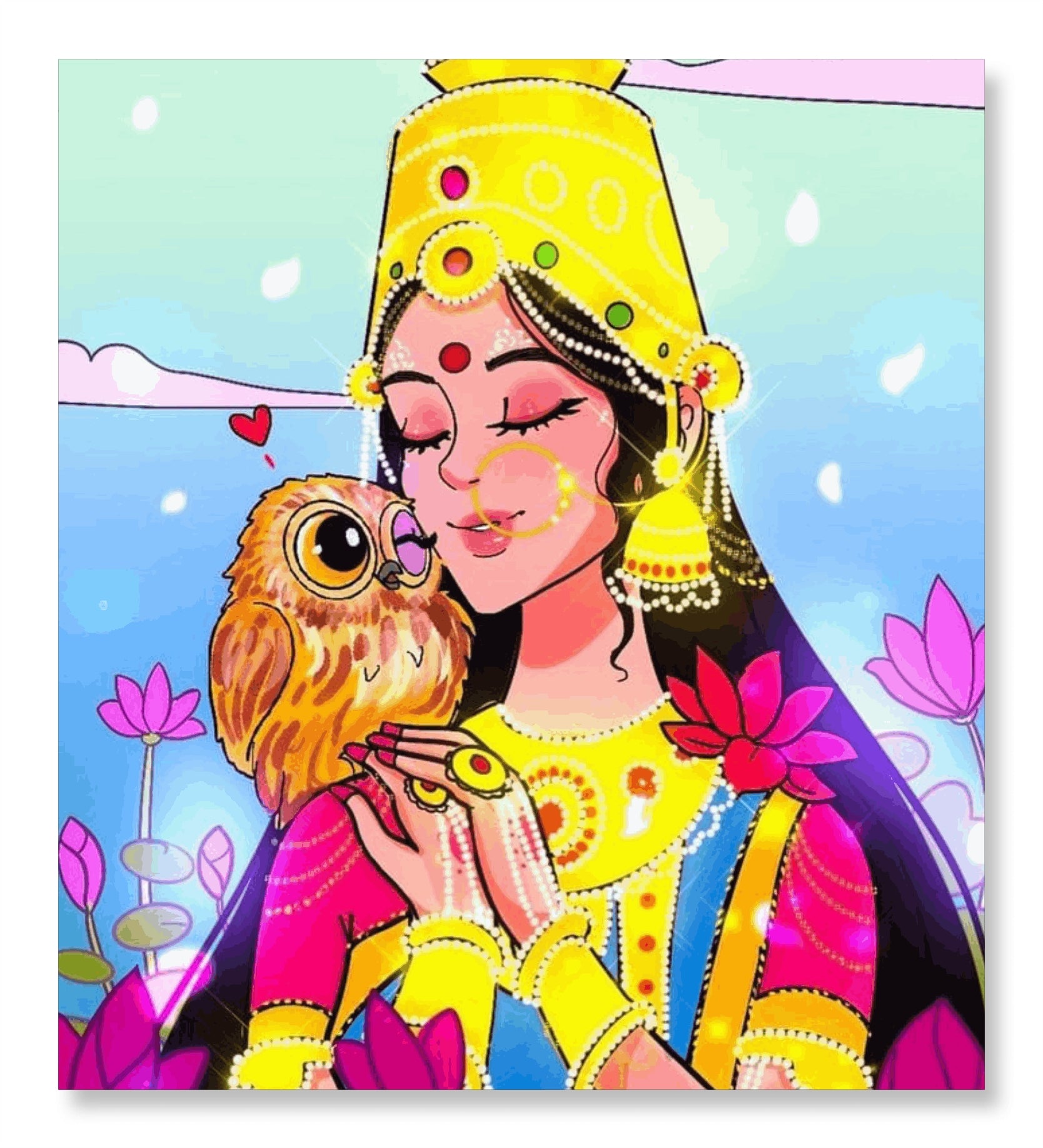 Padmaja with Uluka - Lakshmiji