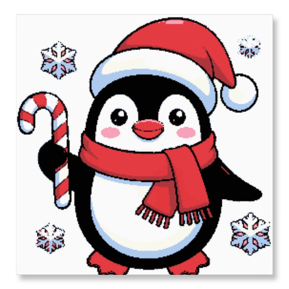Winter Wonder Penguin - Christmas