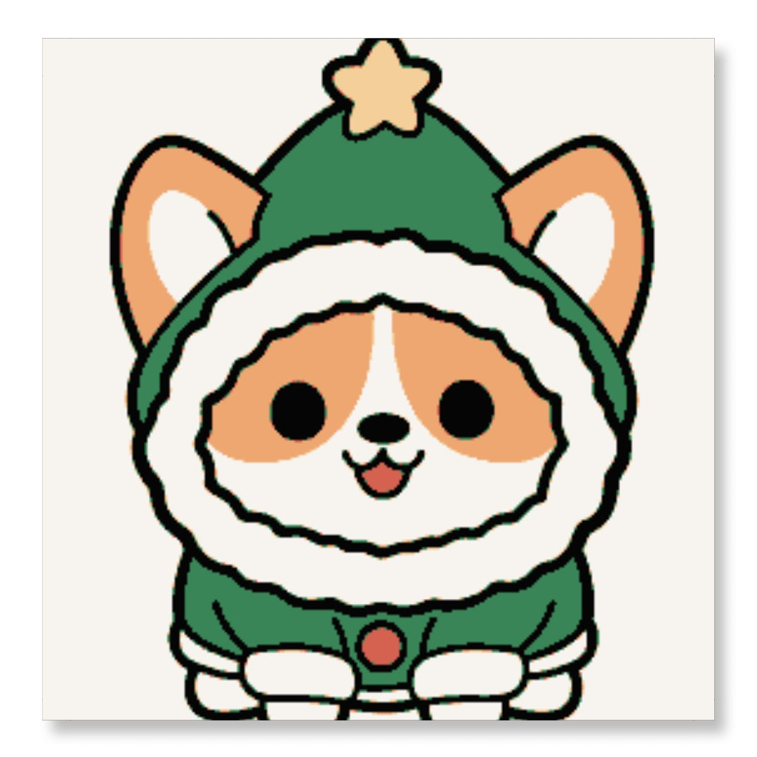 Corgi Cutie - Christmas