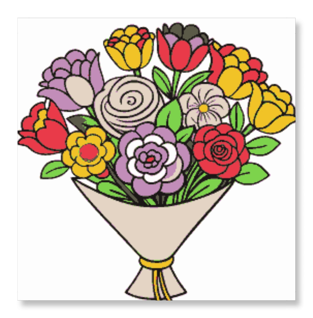 Colorful Flowers - Valentine Special