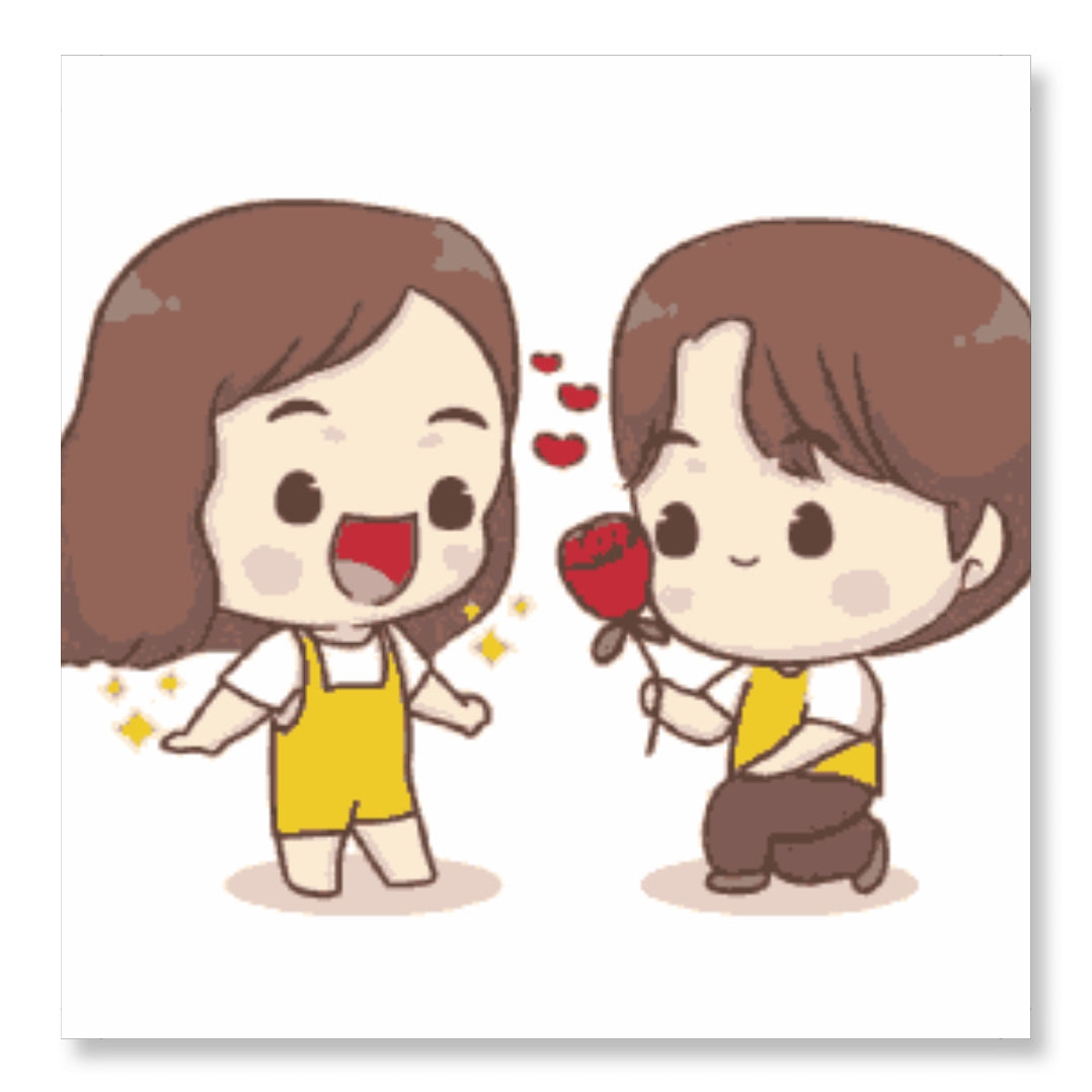Cute Boy Proposing Girl - Valentine Special