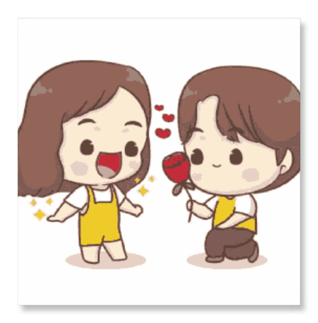 Cute Boy Proposing Girl - Valentine Special