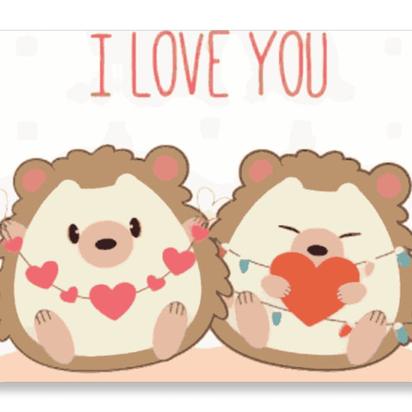 I Love You Hedgehog - Valentine Special