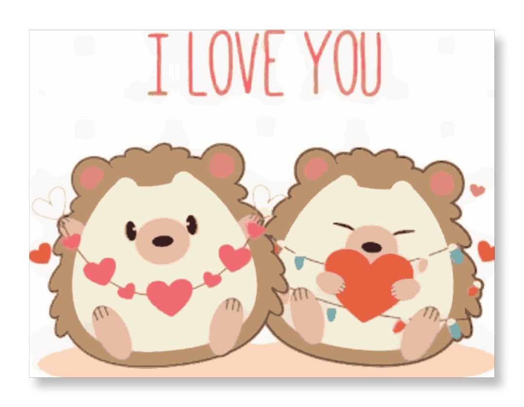 I Love You Hedgehog - Valentine Special