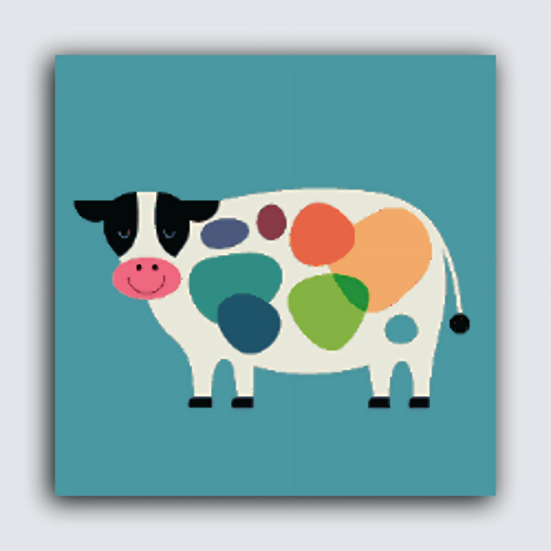 Coloring Cow