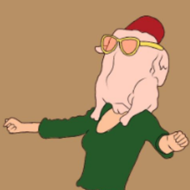 Turkey Head Monica -Friends