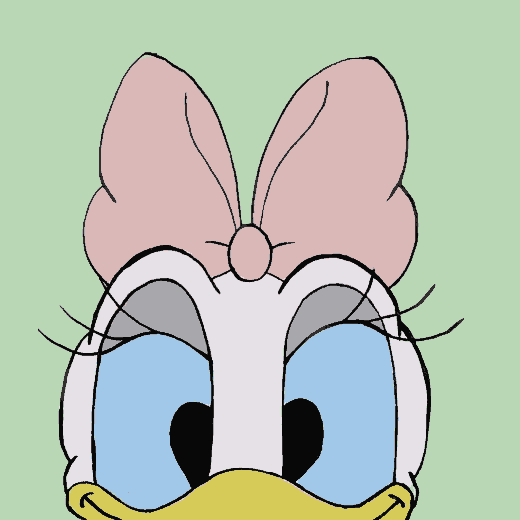 Peeking Daisy - Minnie