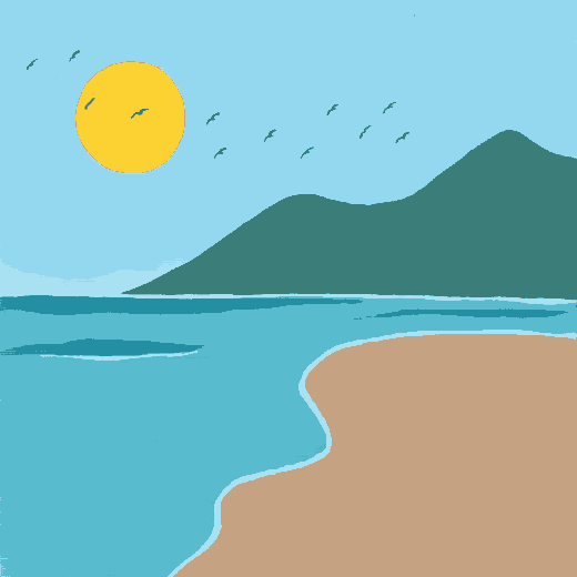 Ocean Silhouette