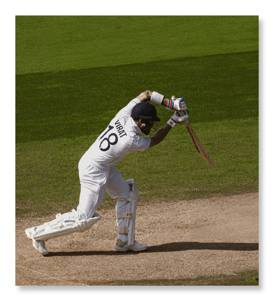 Elegant Drive of King- Virat Kohli