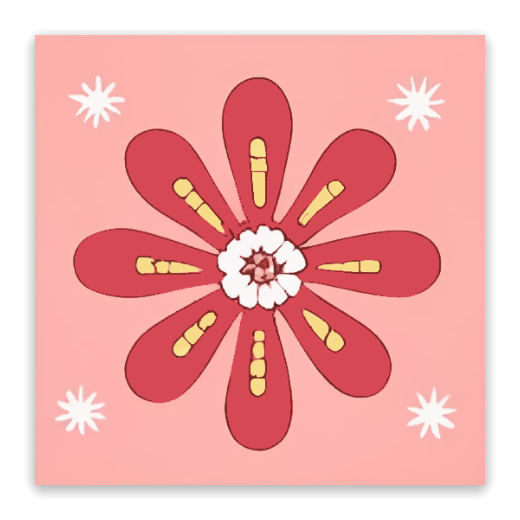 Retro Flora