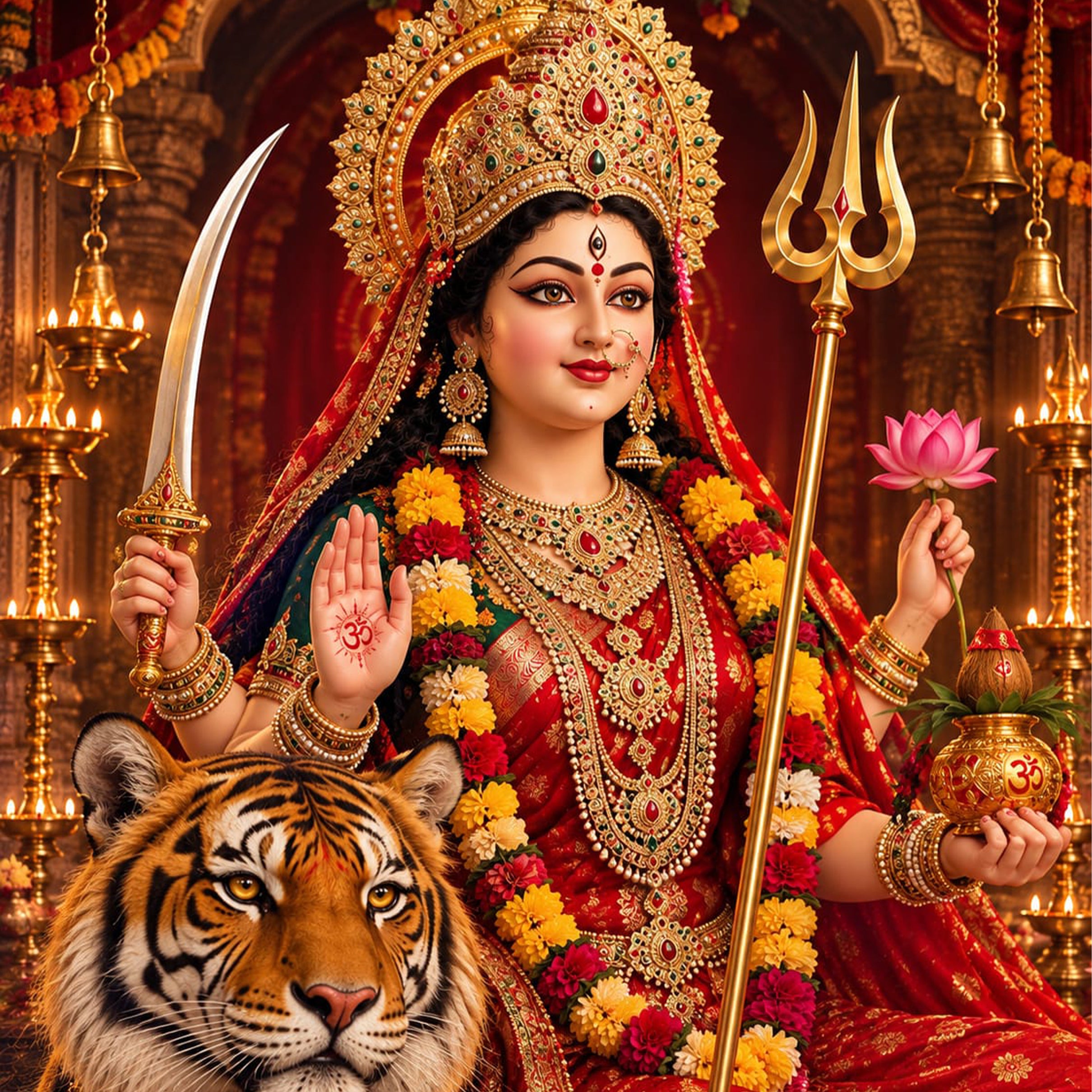 Maa Jagdamba - Mahaskati Swaroop