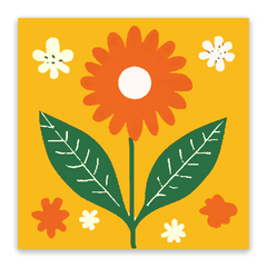 Orange Zinnia