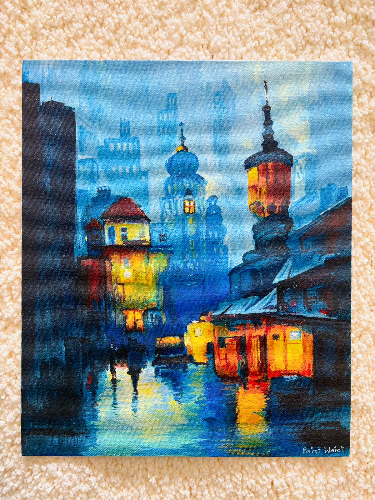 Inky Night Street- Tutorial