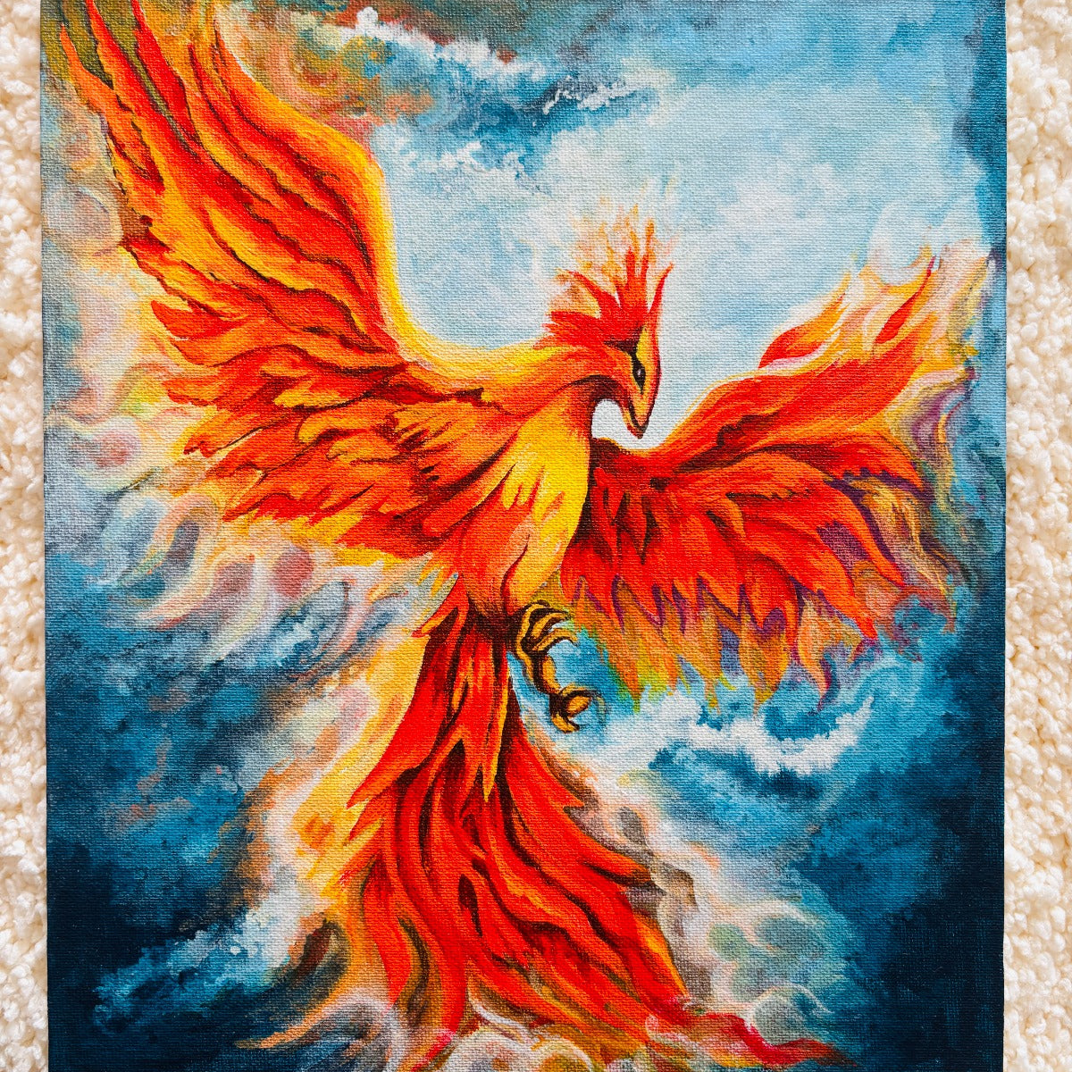 Fiery Phoenix- Tutorial