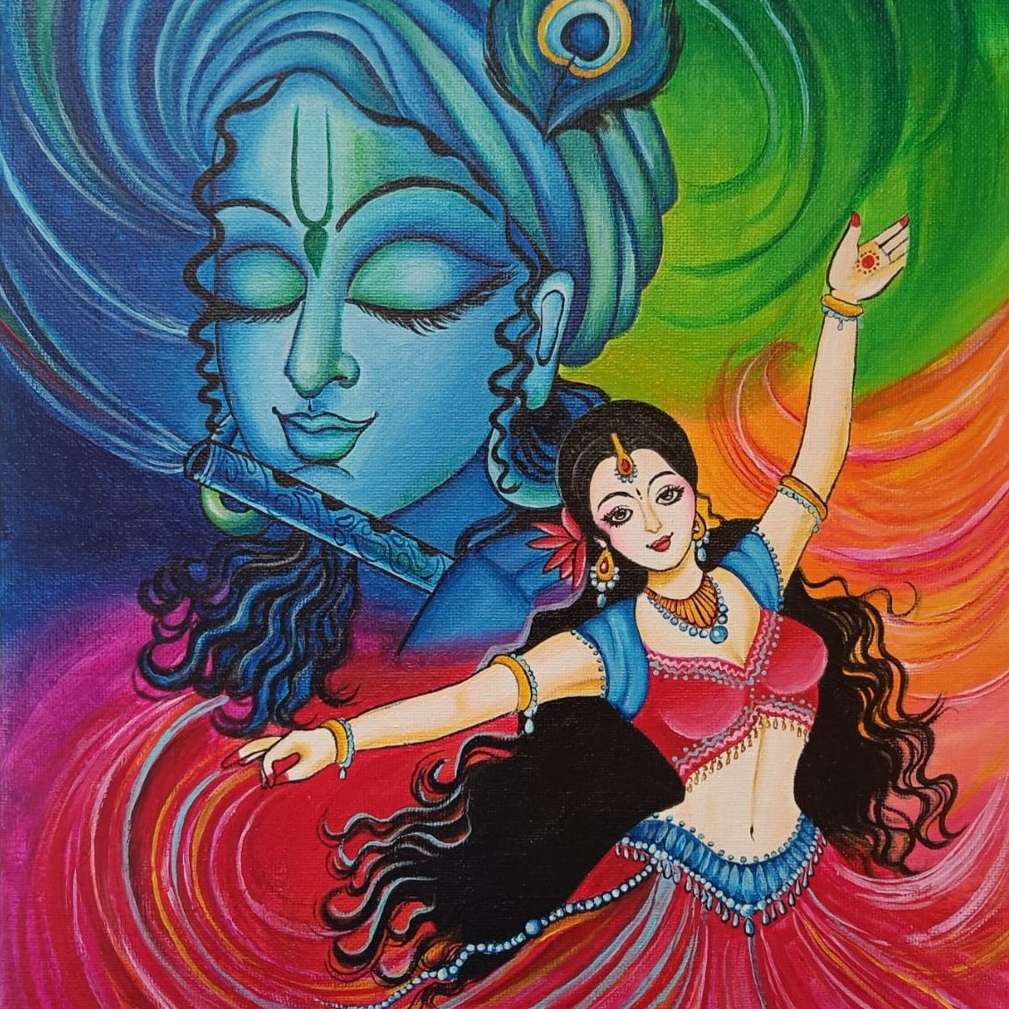 Radha Krishna Love- Tutorial