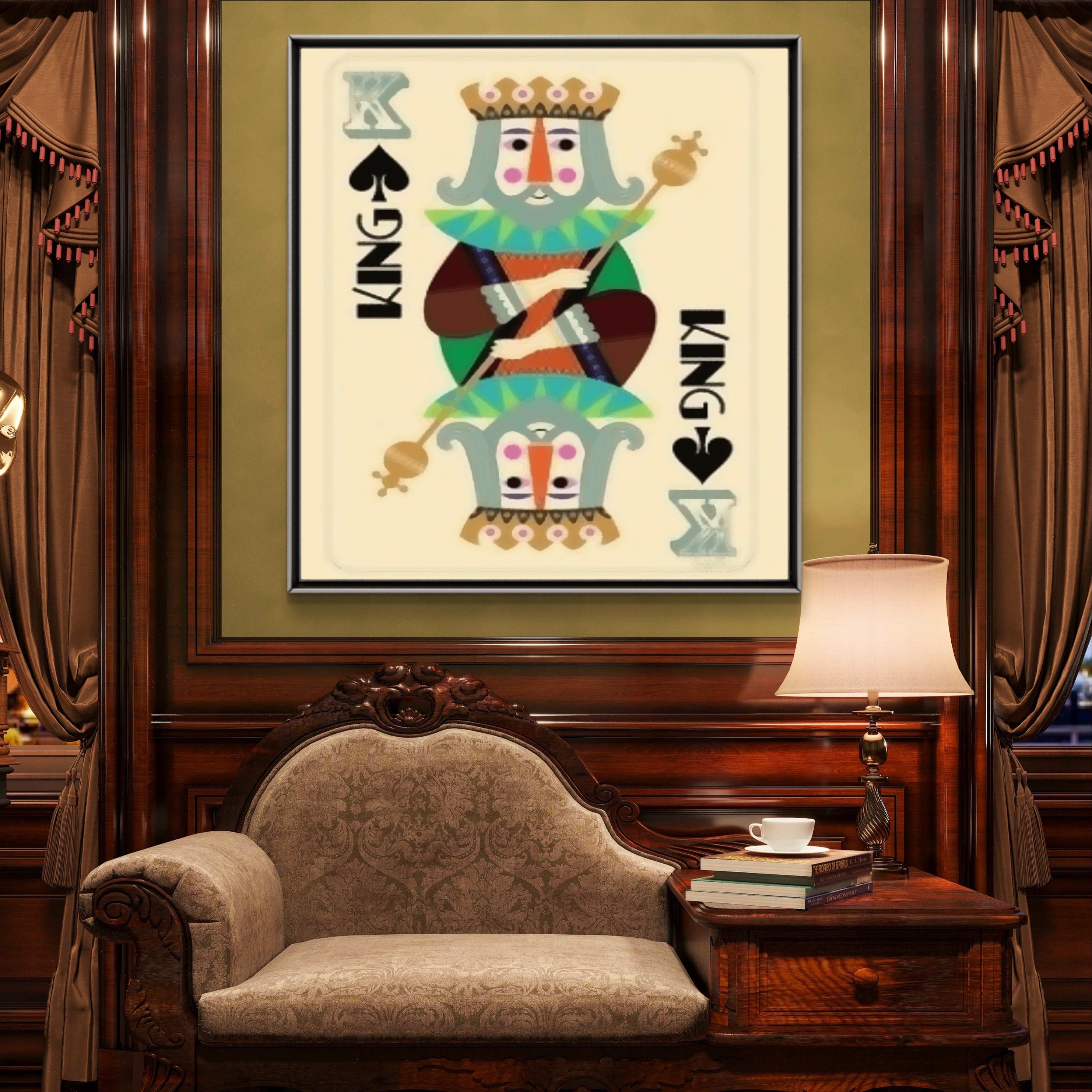 King Royale Card - Raja Rani Collection