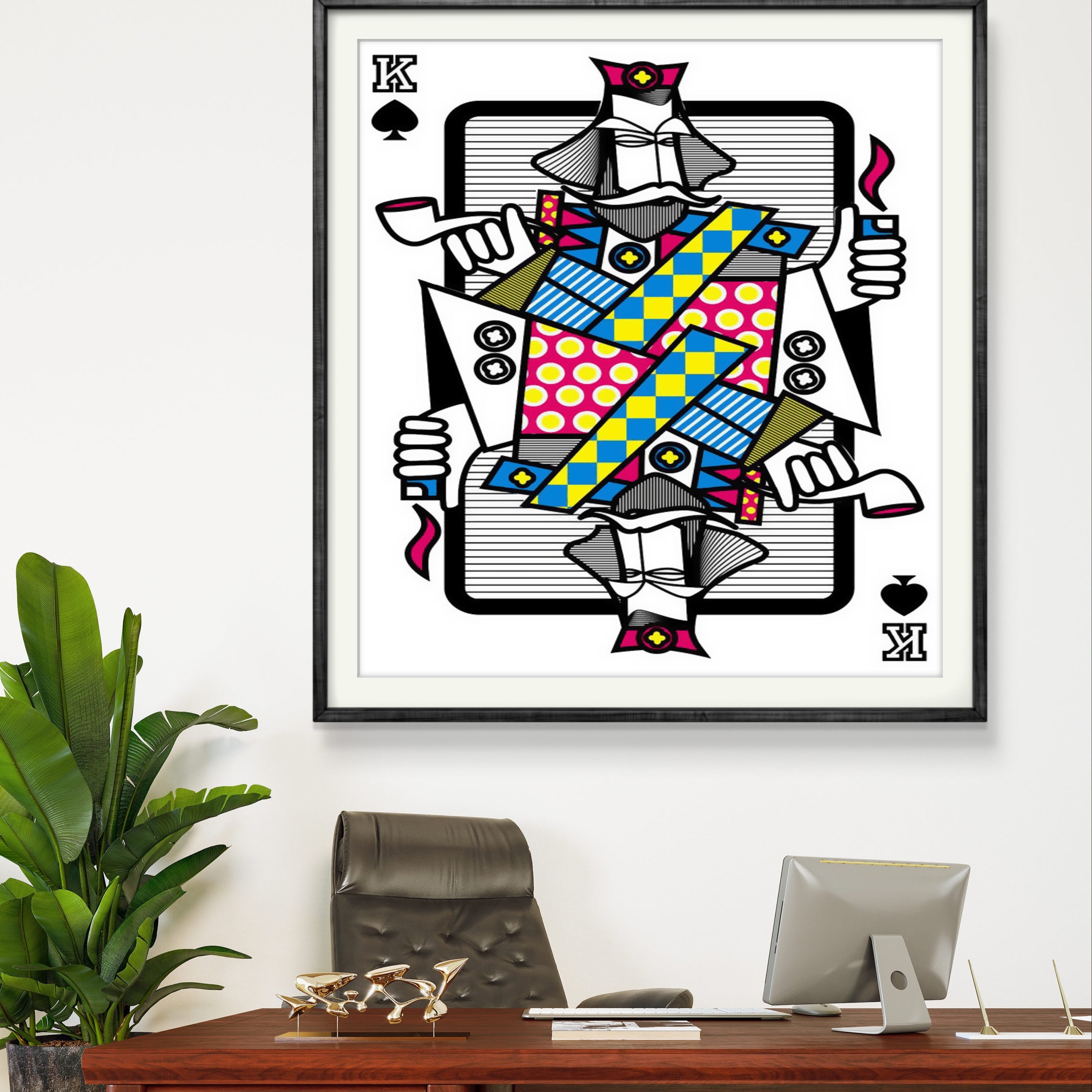 Playing Cards Modern King - Raja Rani Collection