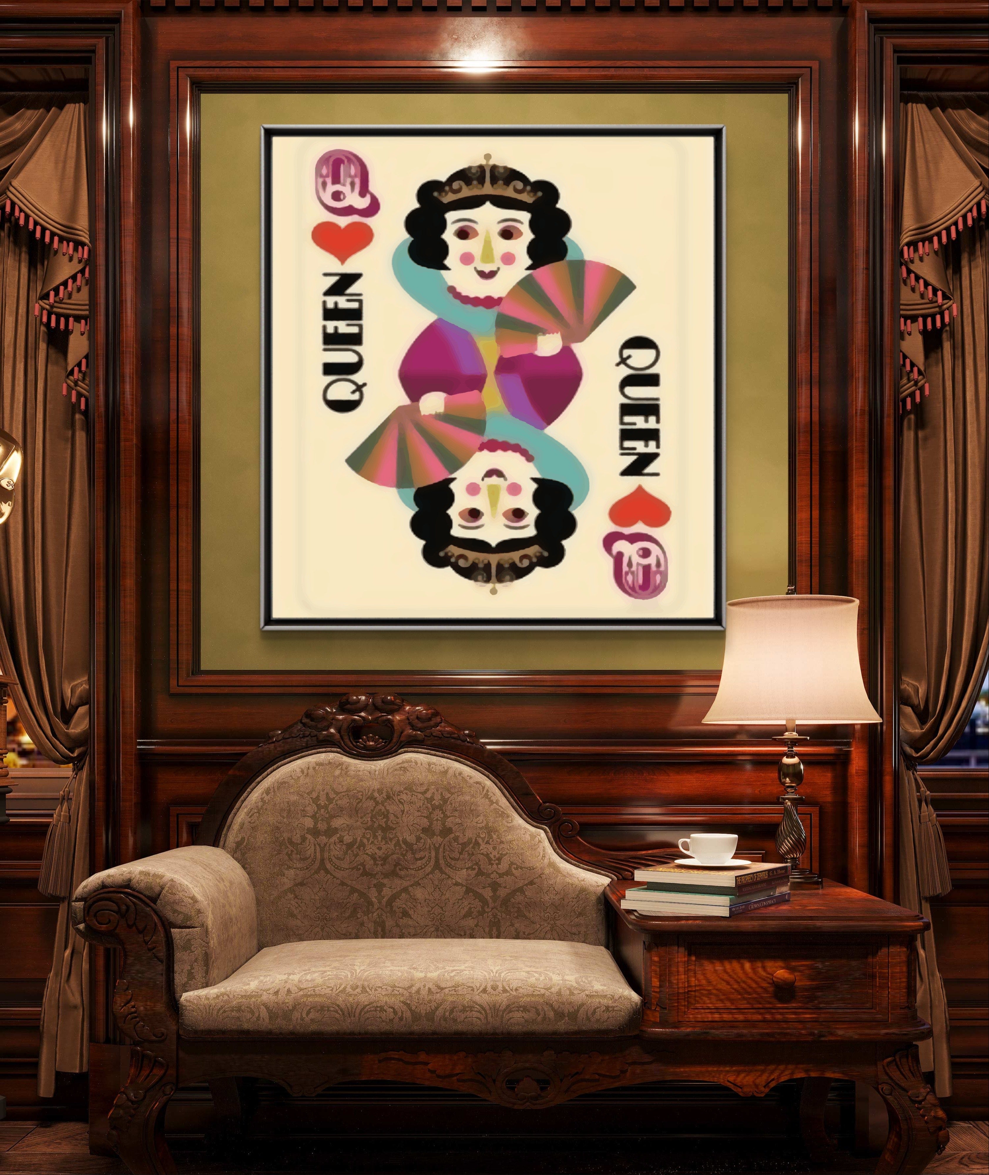 Queen Royale Card - Raja Rani Collection