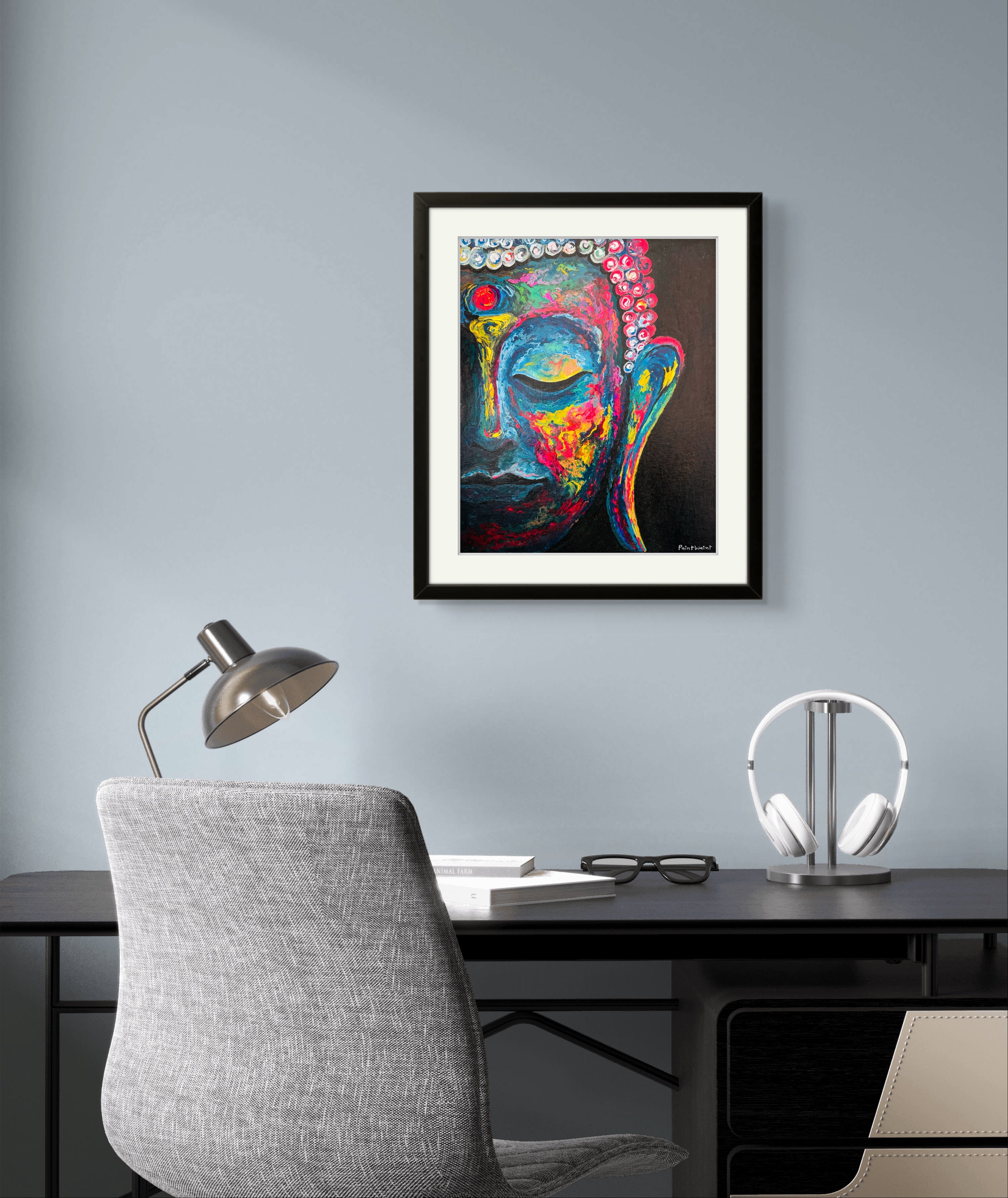 Calmness of Lord Buddha