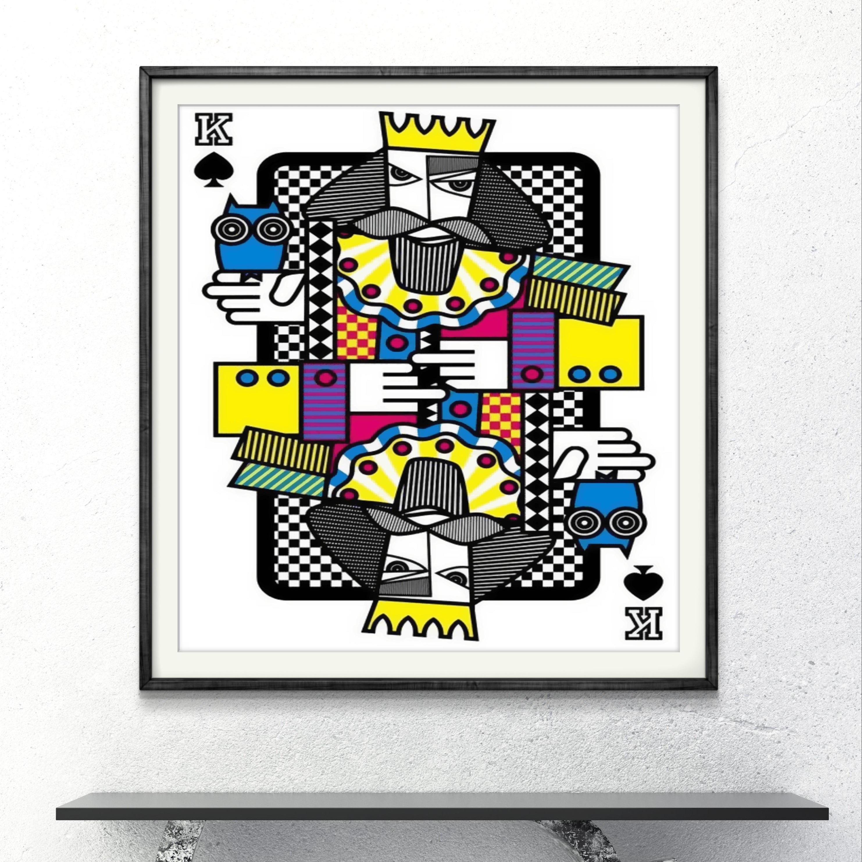 Modern Cards King - Raja Rani Collection – PaintWaint