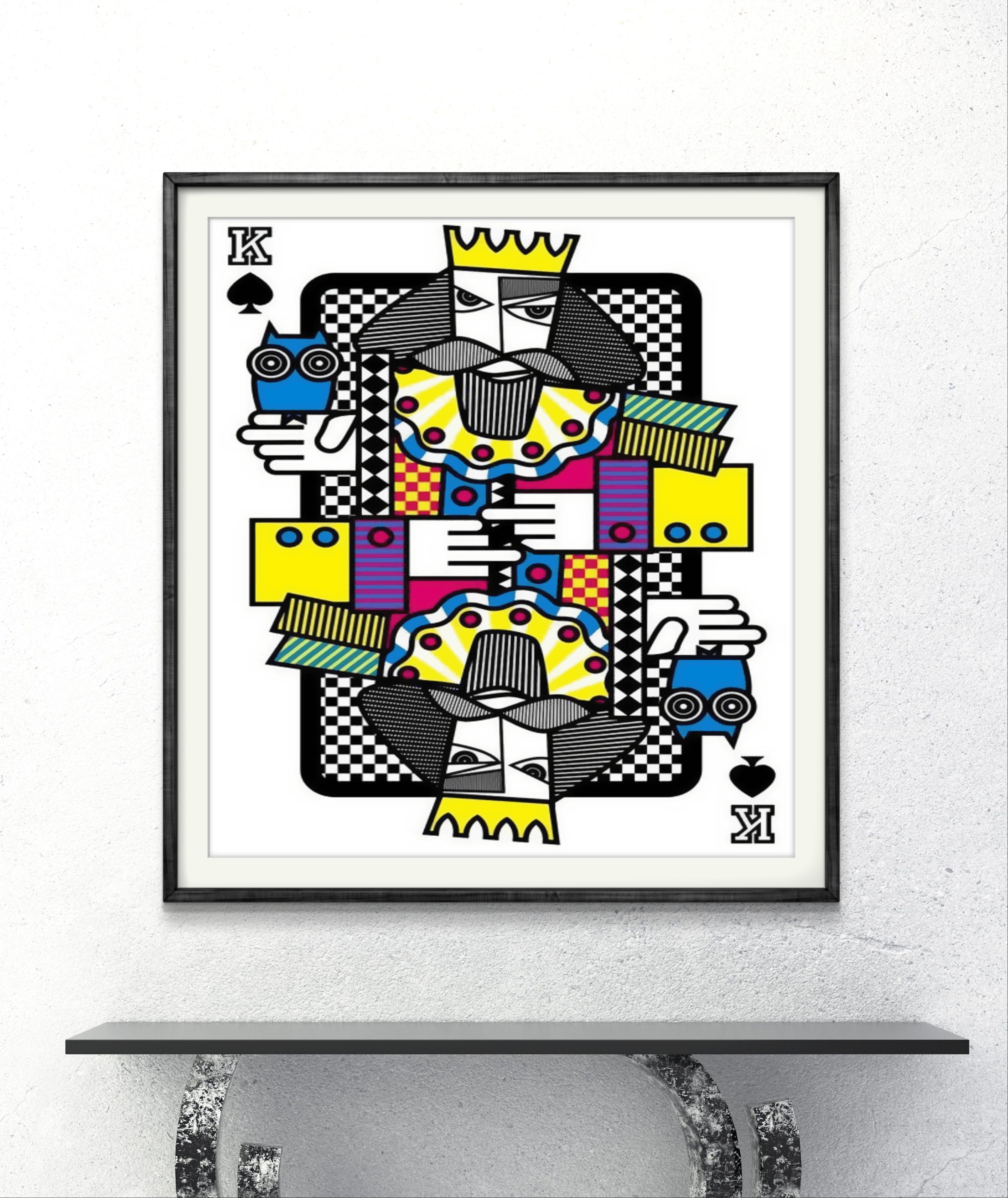 Modern Cards King - Raja Rani Collection