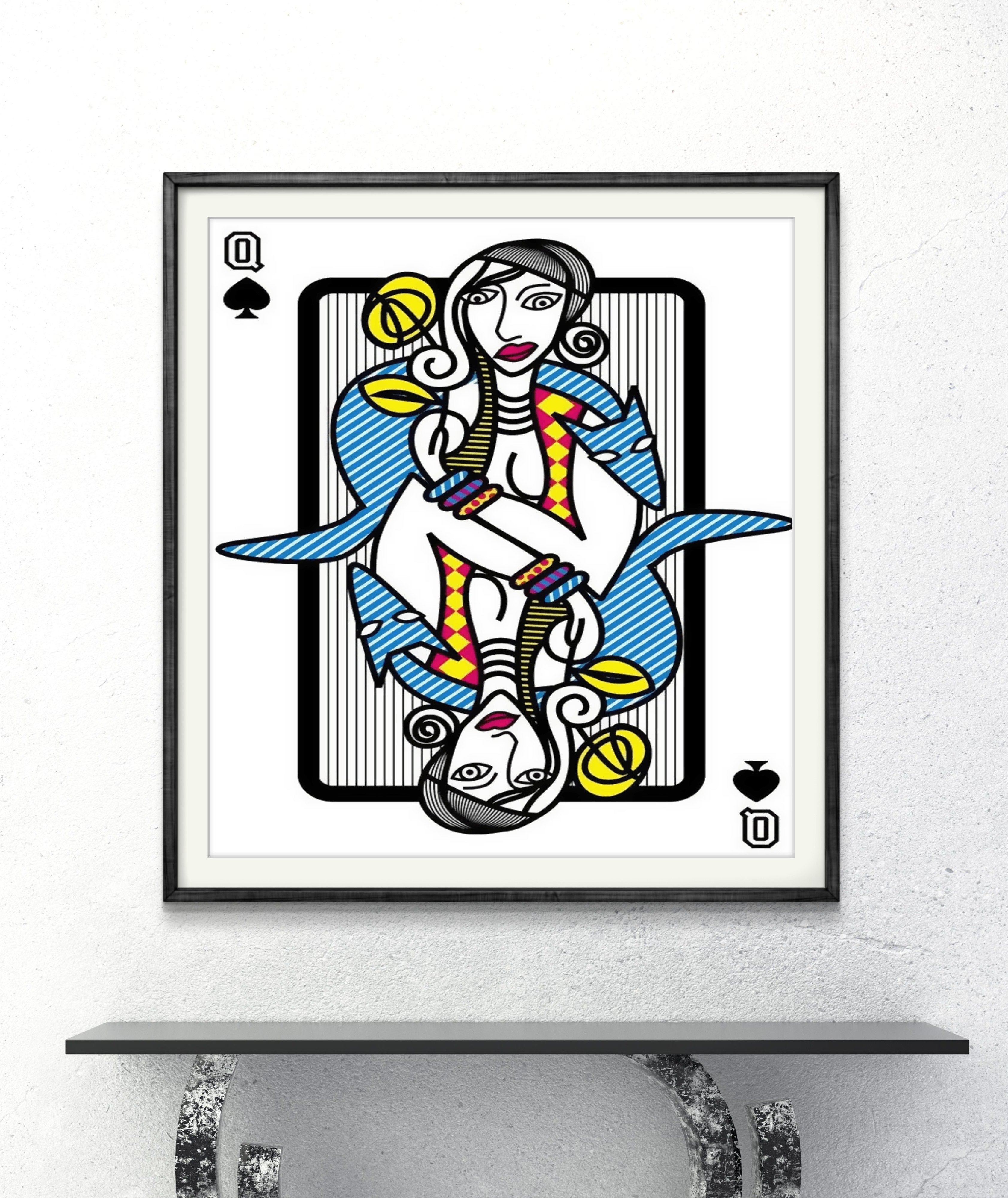 Modern Cards Queen - Raja Rani Collection