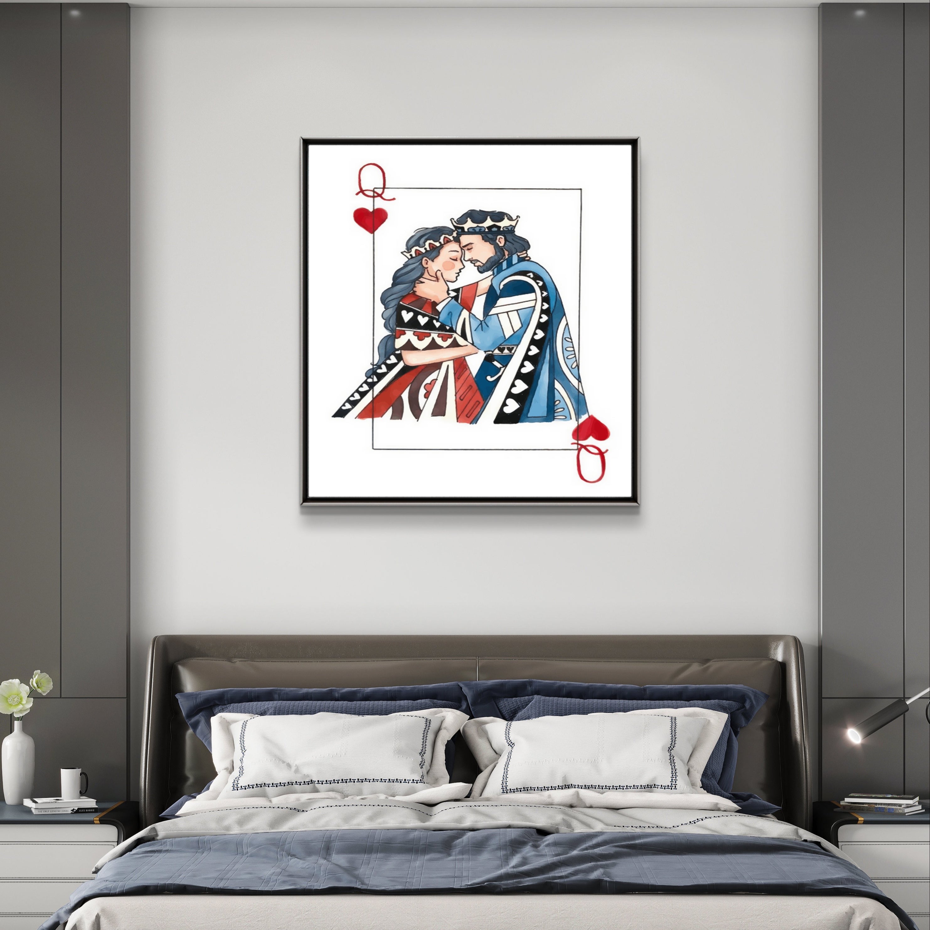 King And Queen Card - Raja Rani Collection