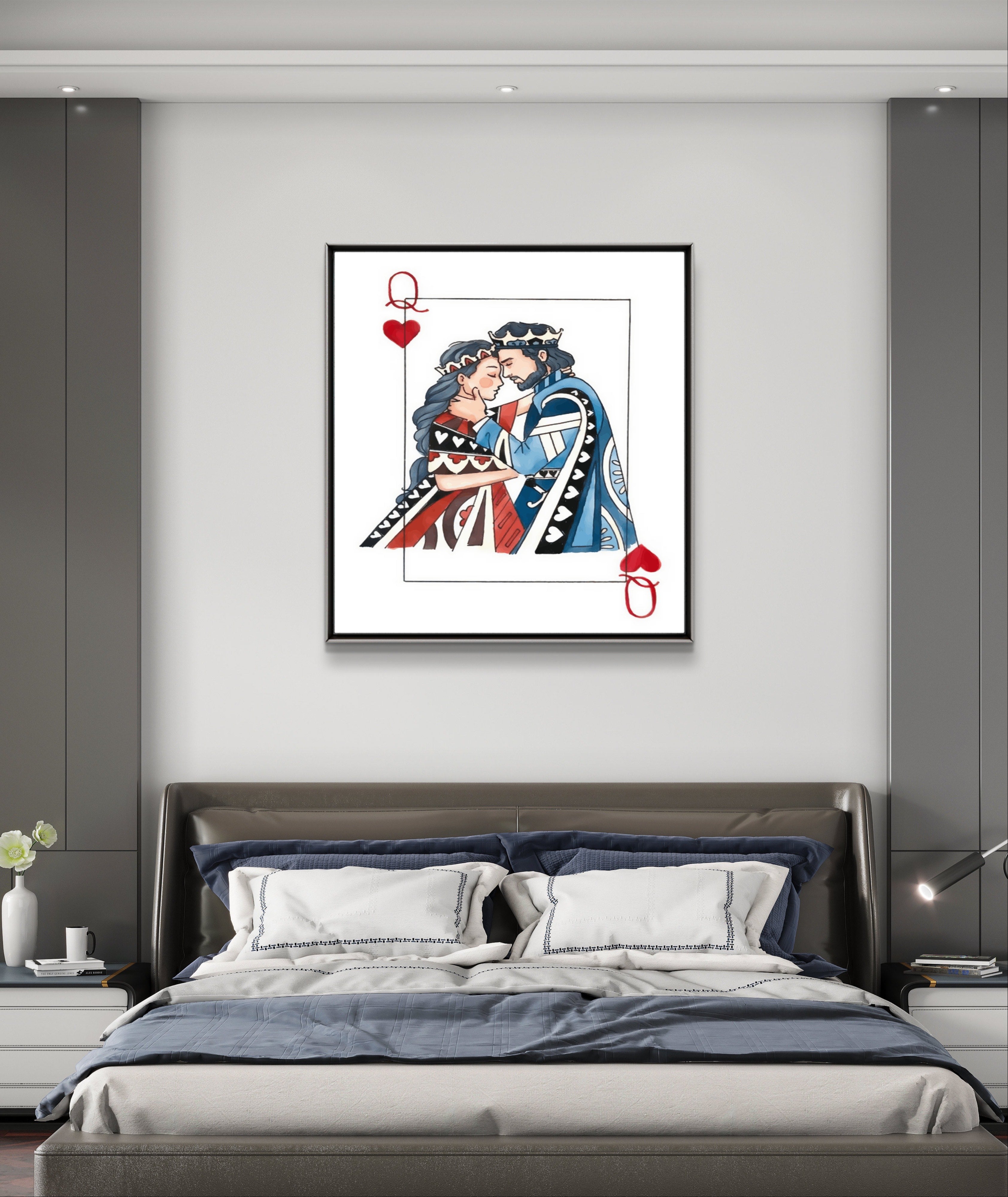 King And Queen Card - Raja Rani Collection