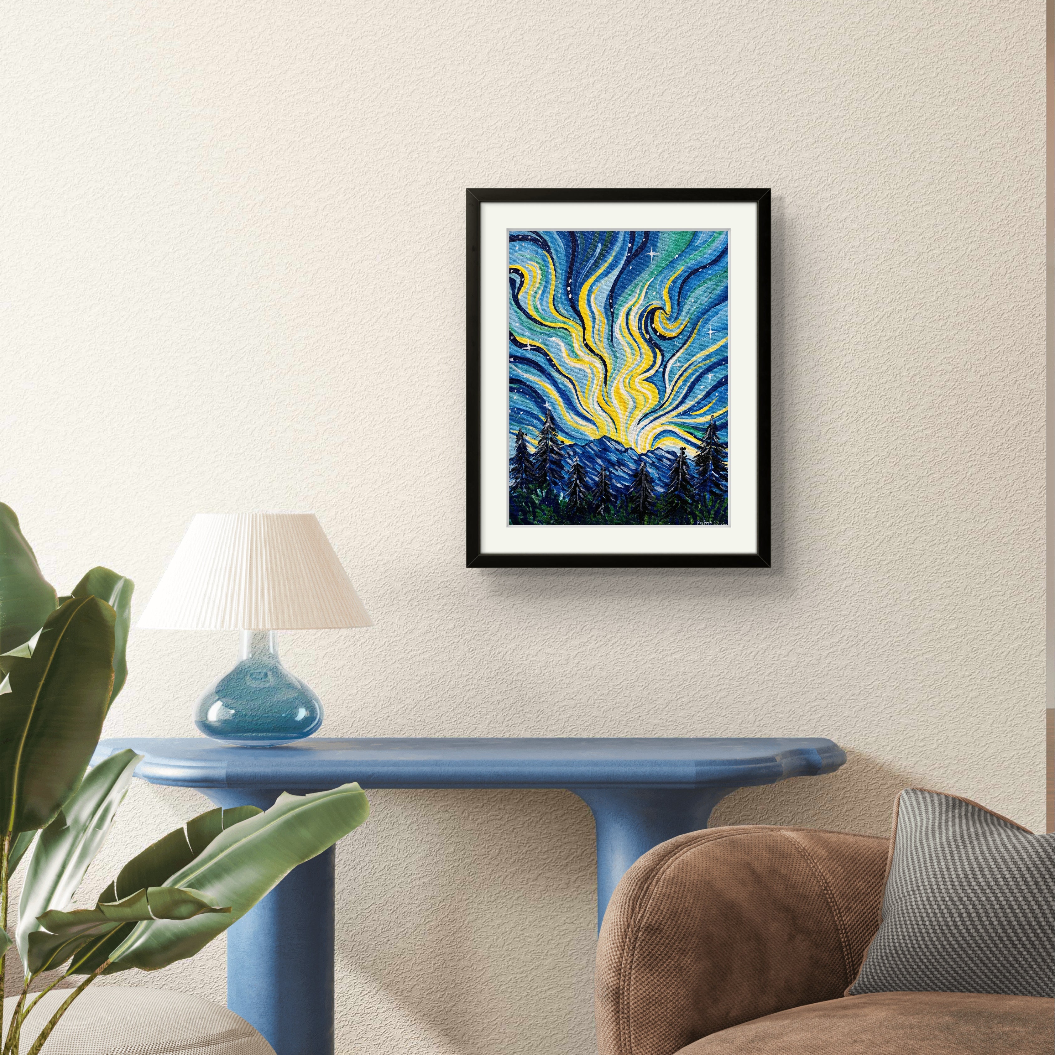 Van Gogh Starry Night- Tutorial