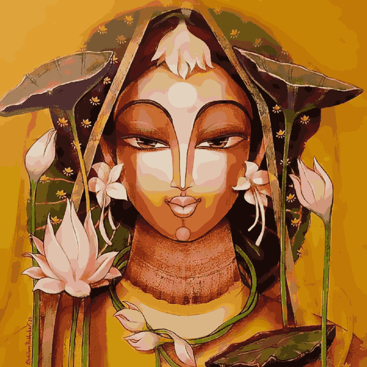 A Woman - Indian Art