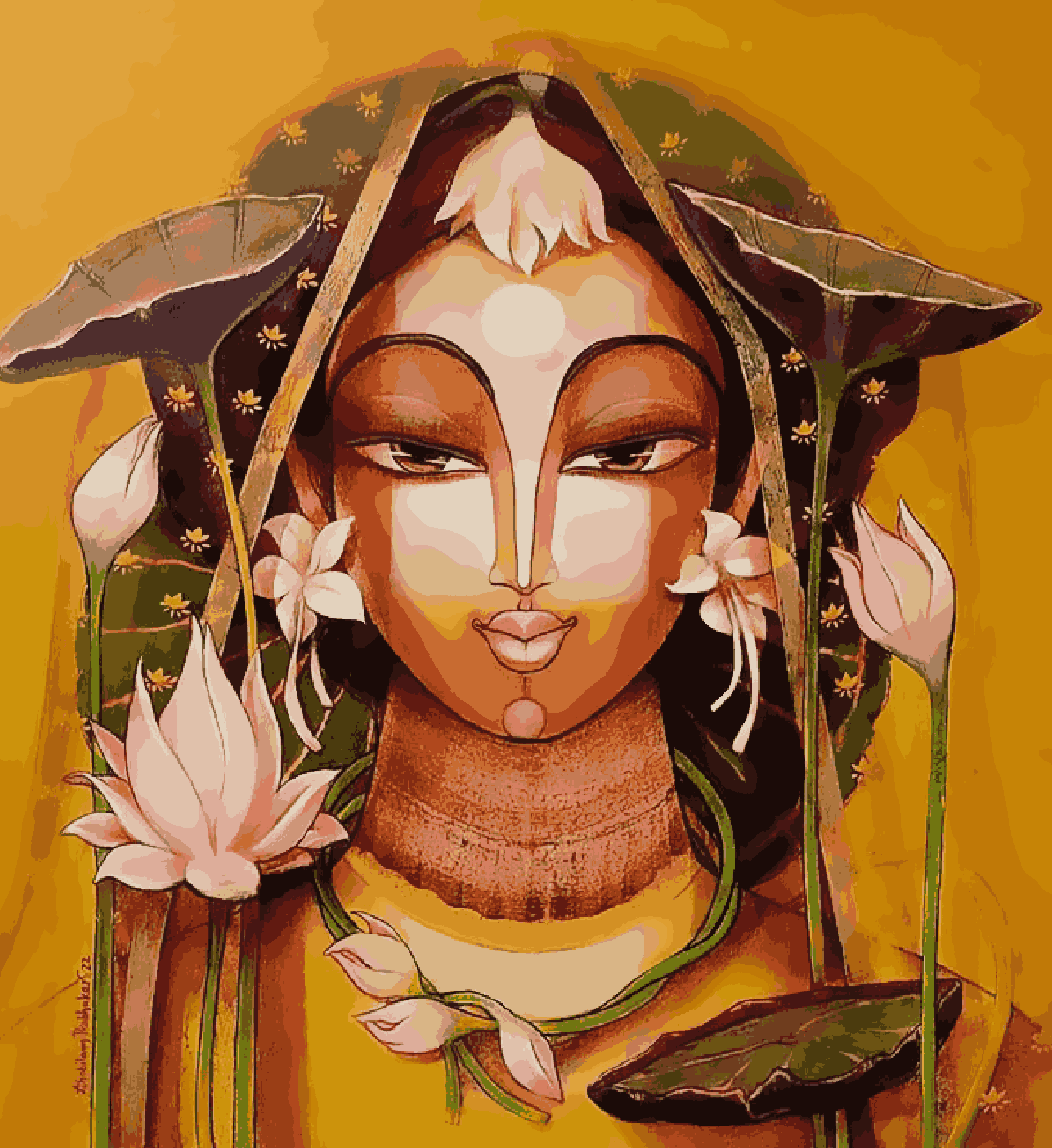 A Woman - Indian Art