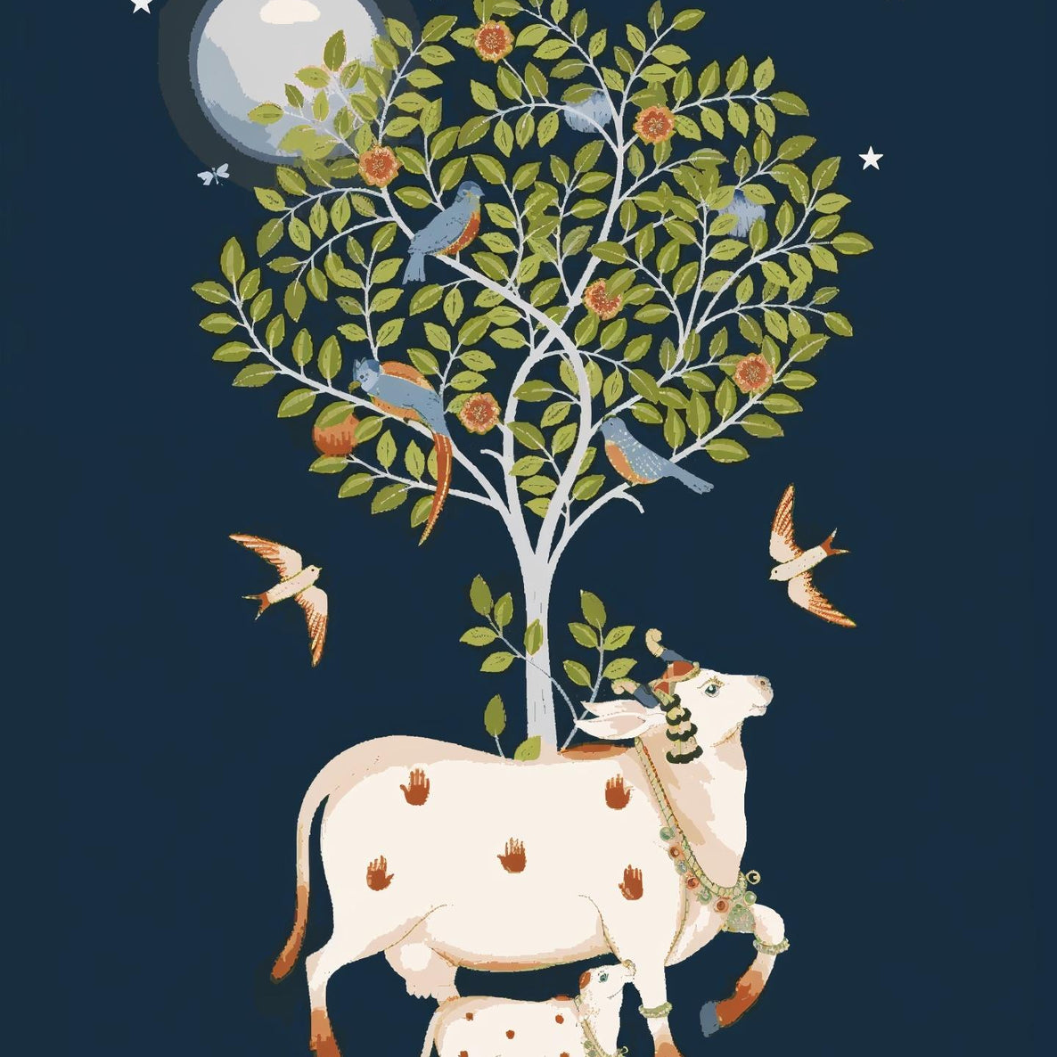 Tree of Life with Cow Pichwai