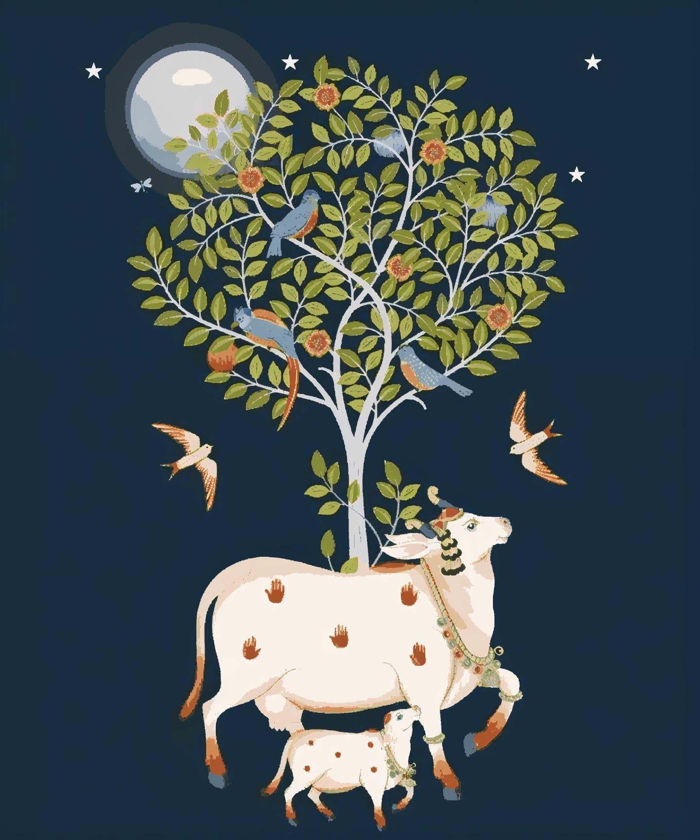 Tree of Life with Cow Pichwai