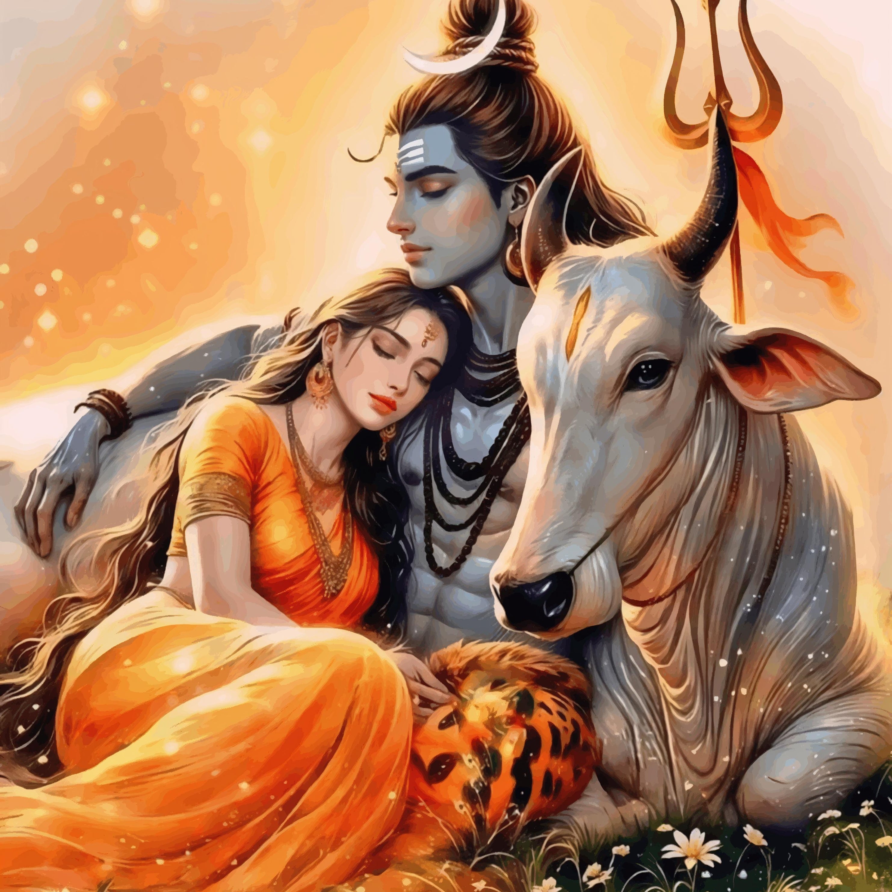 Sarvata - Shiv and Parvati