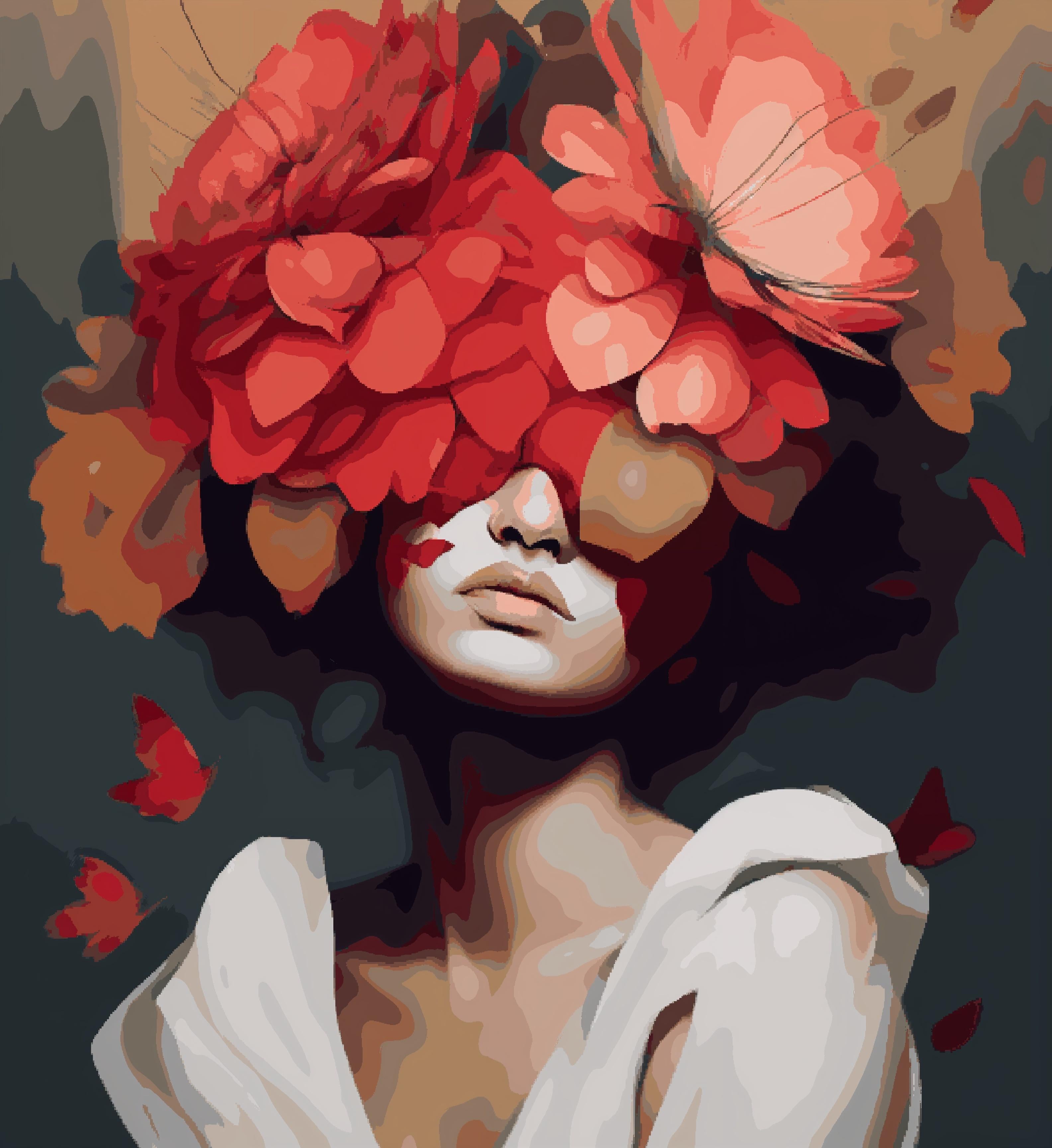 DayDreamer Red Floral