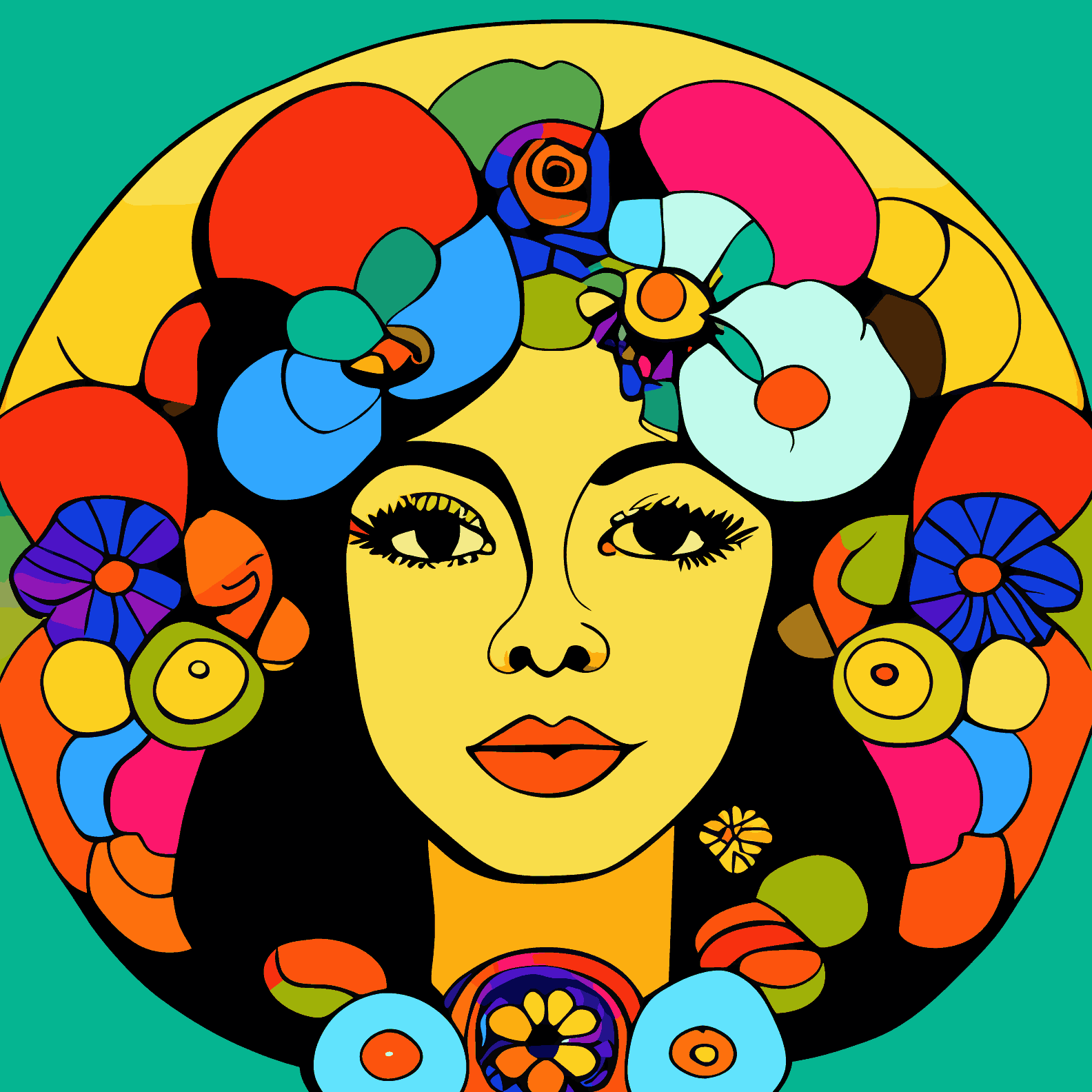 Abstract Lady