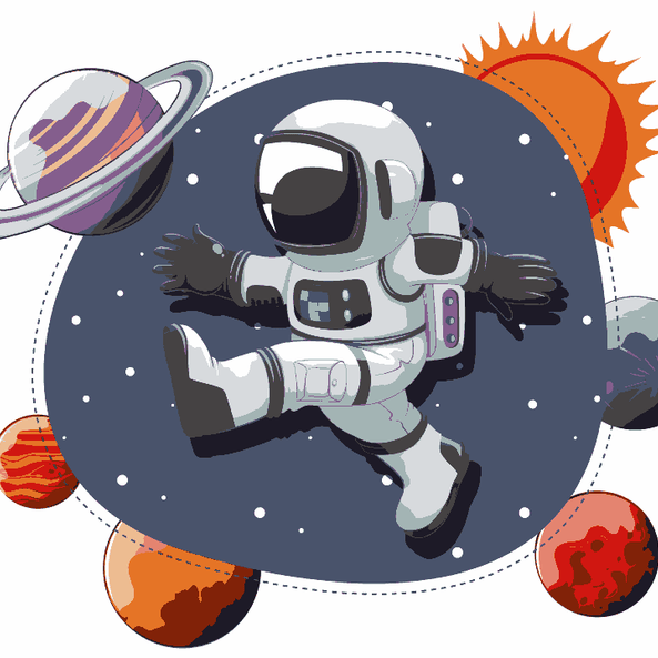 Astronaut - Planets