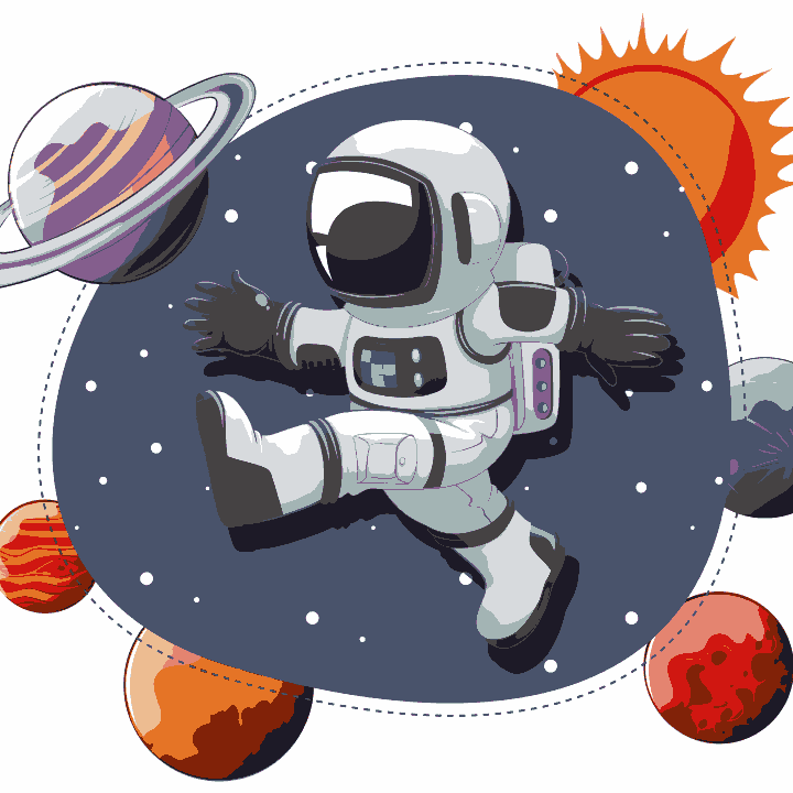 Astronaut - Planets