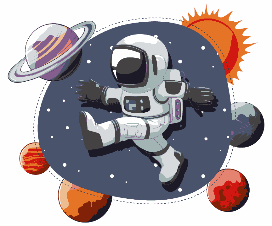 Astronaut - Planets
