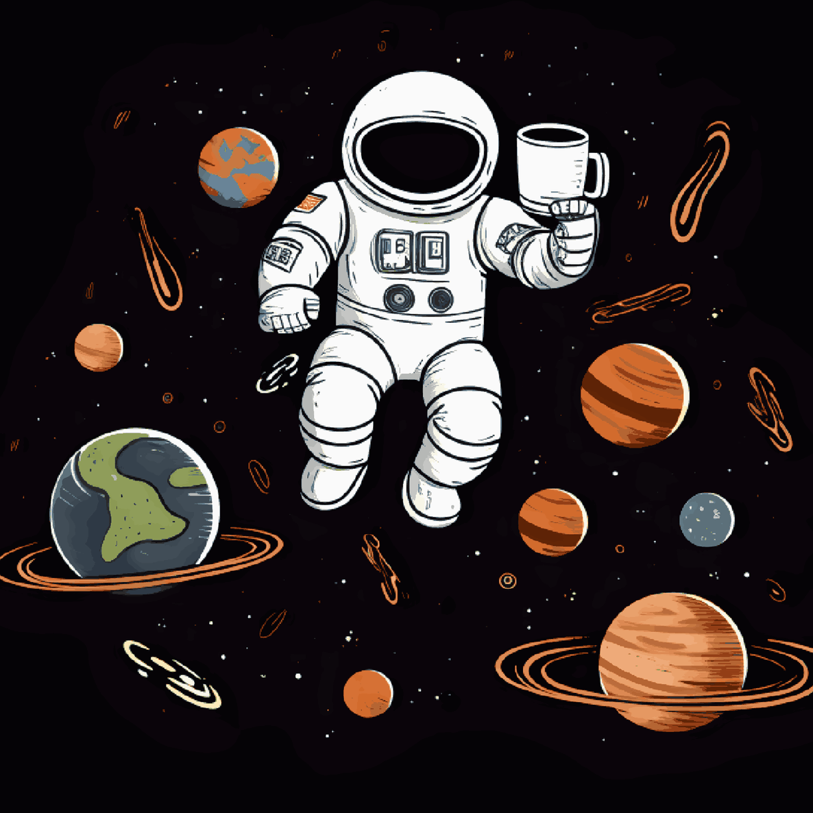 Astronaut in Space