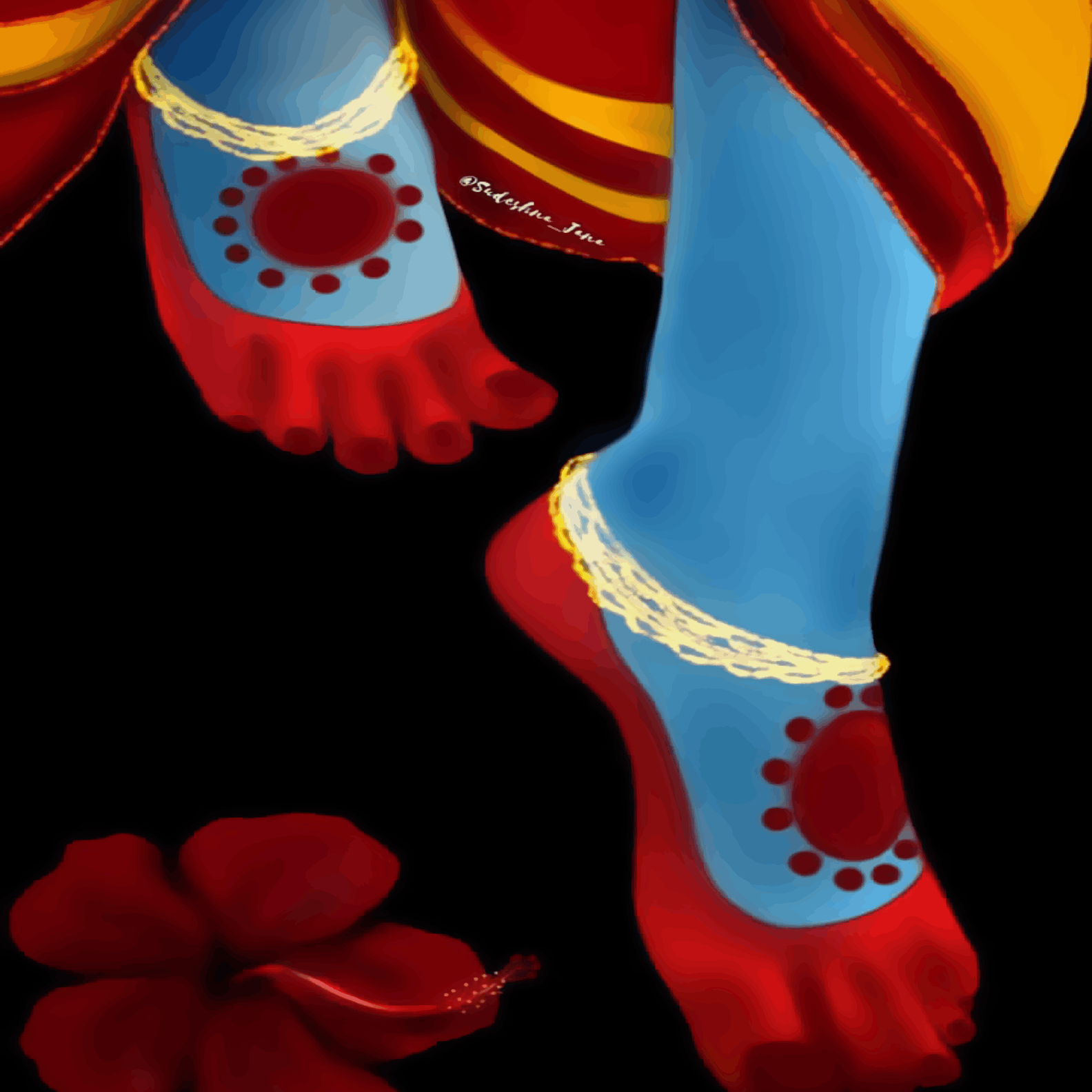 Kali Maa Good Foots