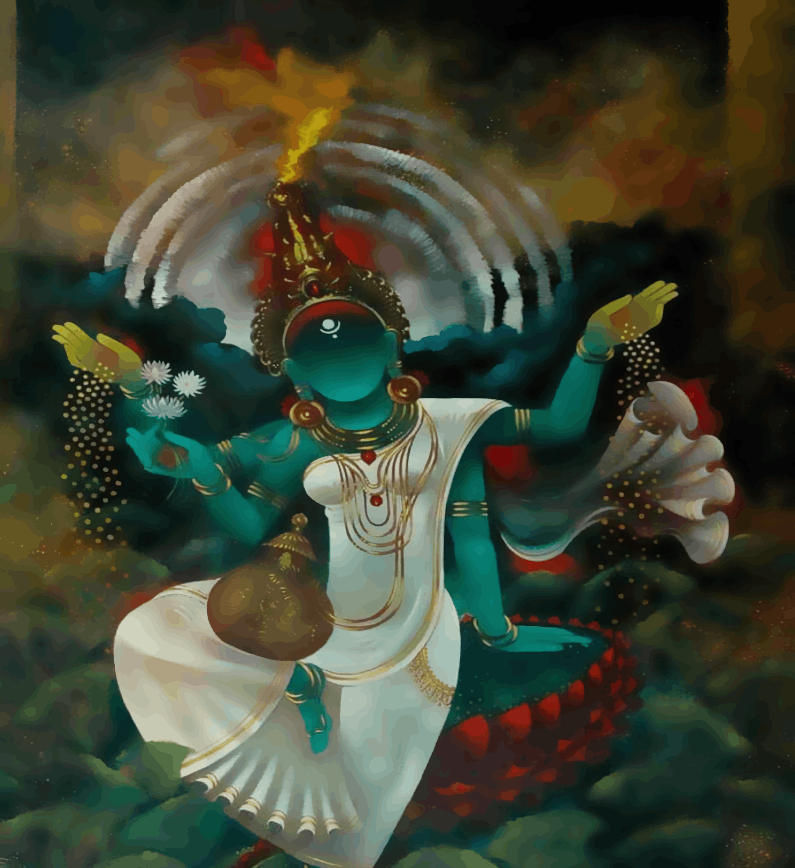 Goddess Dhana Lakshmi