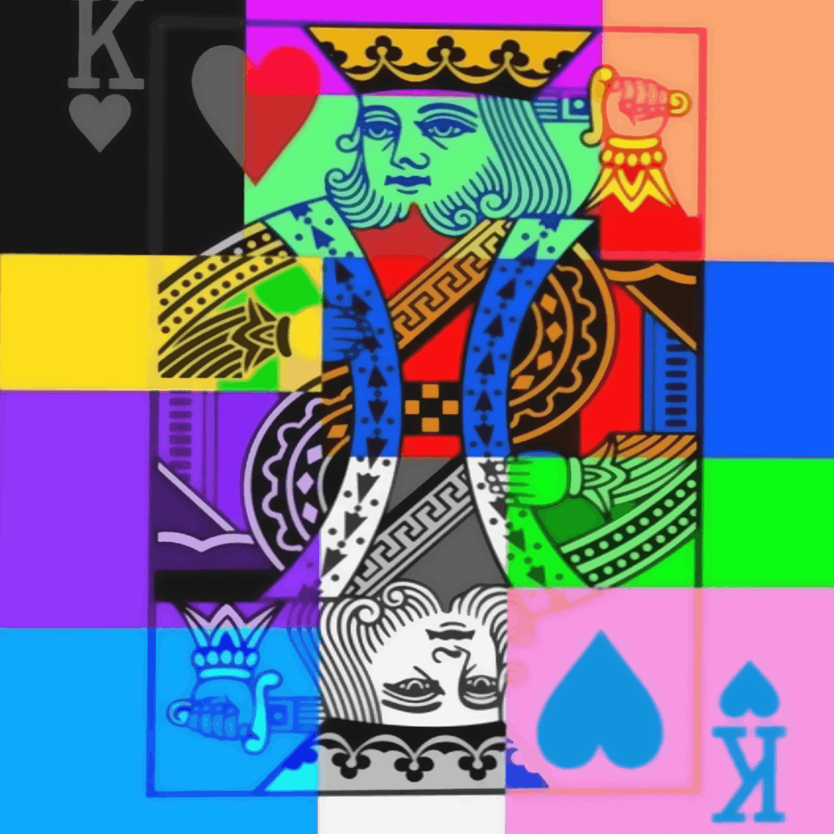 Coloring Modern King - Raja Rani Collection