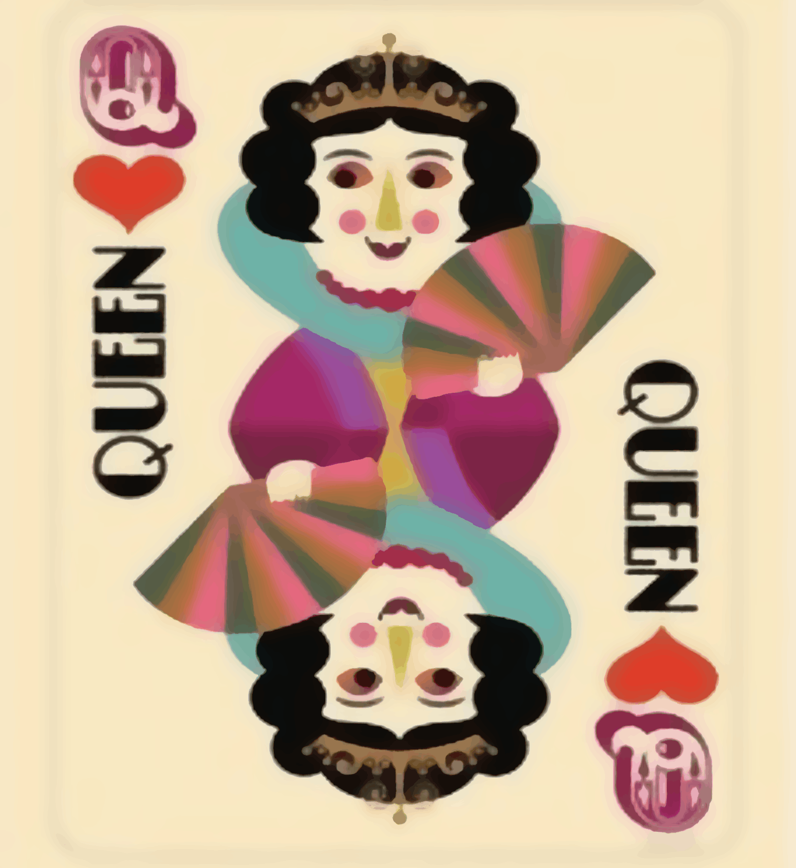 Queen Royale Card - Raja Rani Collection