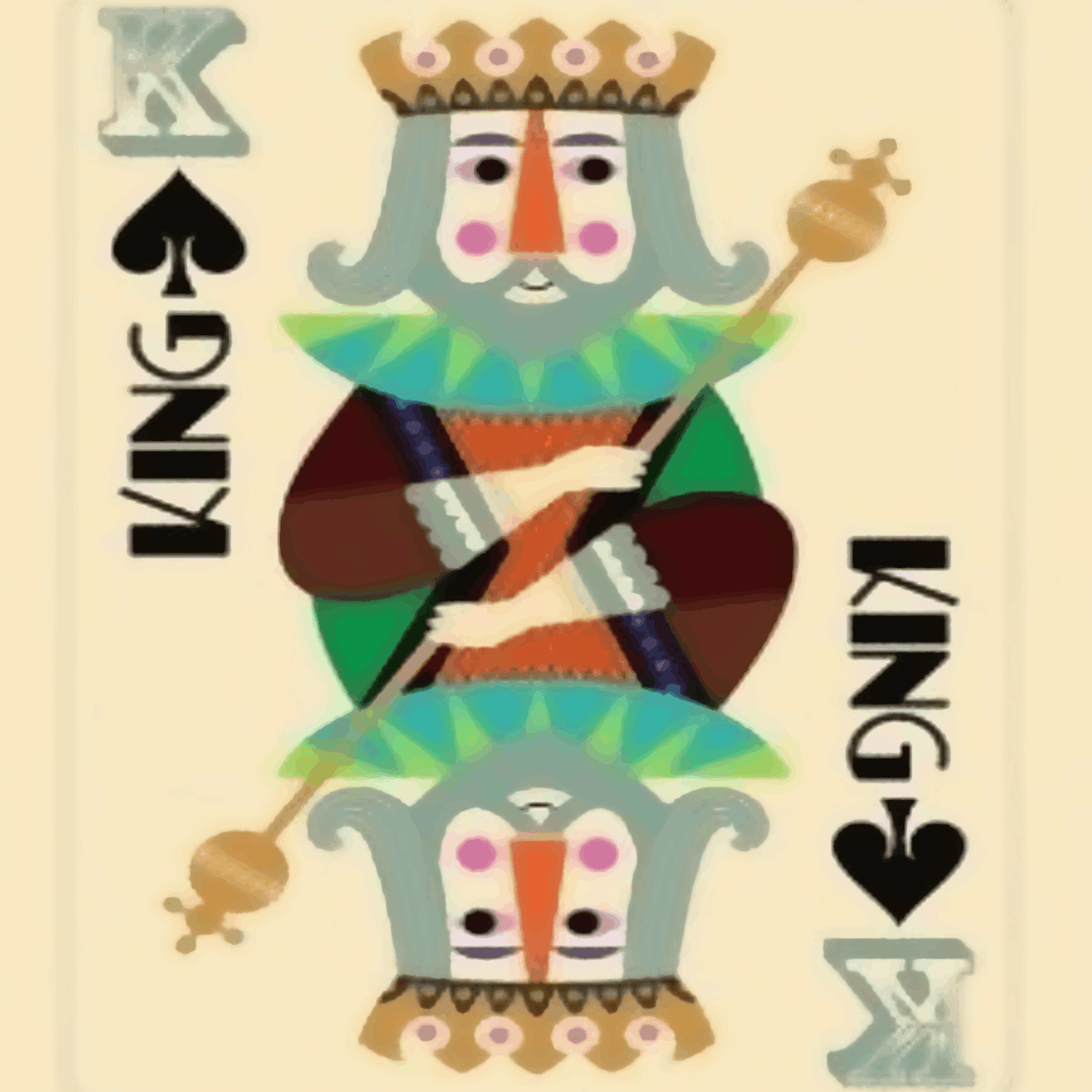 King Royale Card - Raja Rani Collection