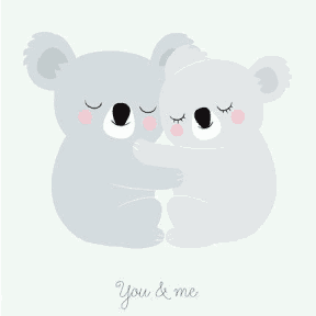 Cute Koala Couple