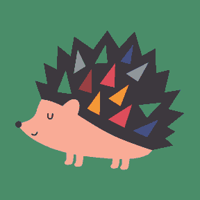 Hedgehog Coloring Portrait