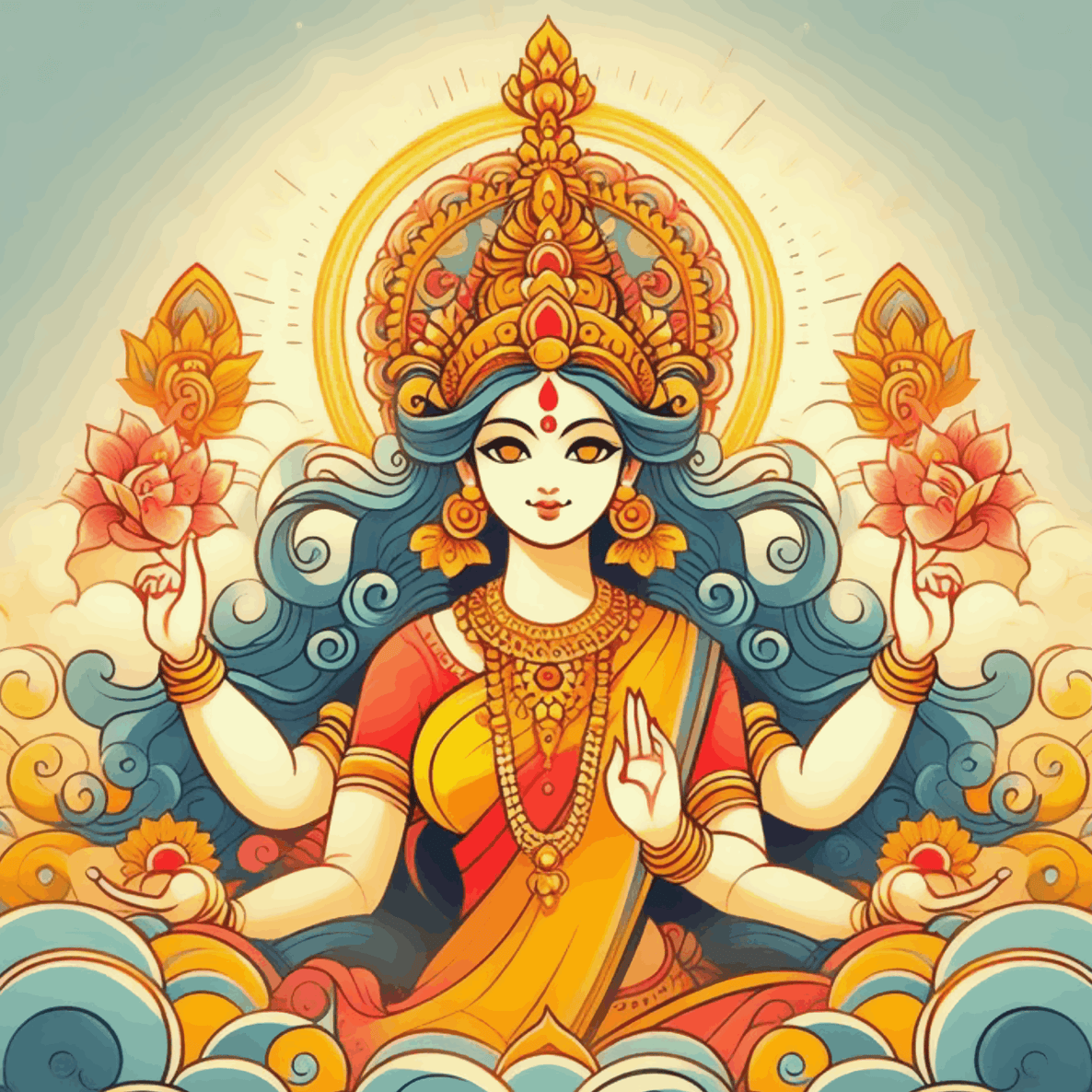 Lakshmi Maa Art