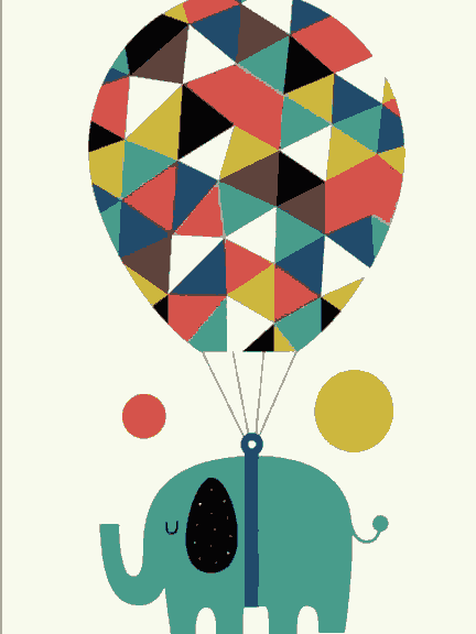 Elephant wants to fly